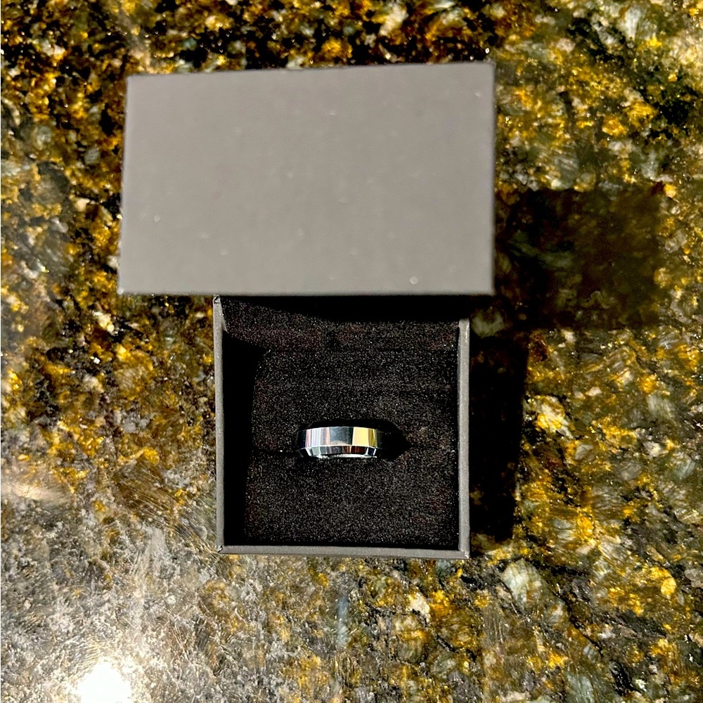 Tungsten Carbide men’s wedding band